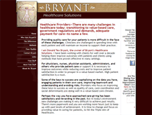 Tablet Screenshot of bryantsstatisticalconsulting.com